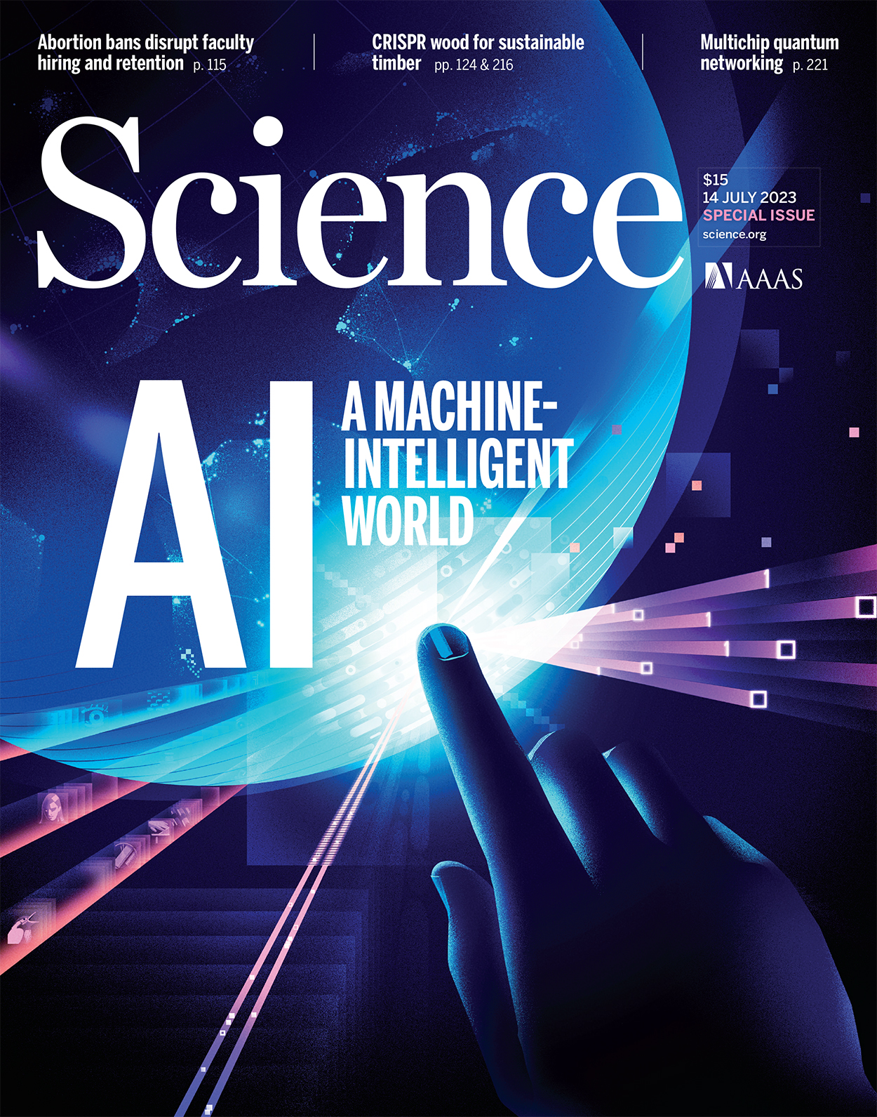 Cover of Science, Vol. 381, No. 6654 · July 2023